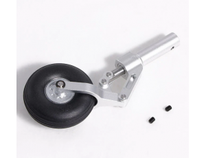 FMS Integral 80mm EDF Jet Nose Landing Gear Strut & Wheel Part